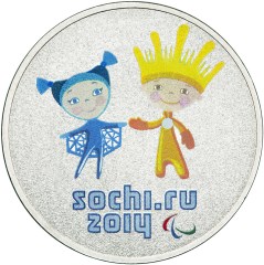Талисманы и логотип XI Паралимпийских зимних игр Сочи 2014