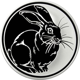 Кролик монета